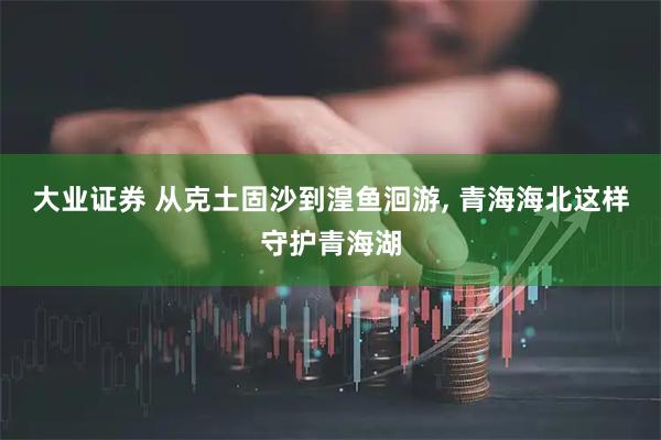 大业证券 从克土固沙到湟鱼洄游, 青海海北这样守护青海湖
